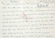 Brief von Emmy Martin an Albert Schweitzer