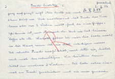 Brief von Emmy Martin an Albert Schweitzer