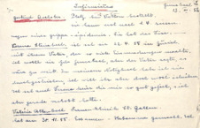 Brief von Emmy Martin an Albert Schweitzer