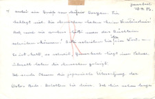 Brief von Emmy Martin an Albert Schweitzer