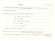 Brief von Emmy Martin an Albert Schweitzer