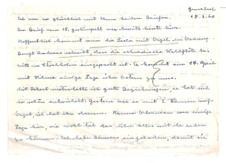 Brief von Emmy Martin an Albert Schweitzer