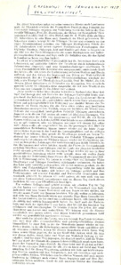 Artikel, welcher im Januarheft 1958 der