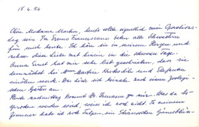 Brief v. Emma Hausknecht an E. Martin