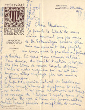 Brief v. G. Pnig an E. Martin