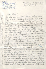Brief v. Hedda Schoonderbeek an E. Martin