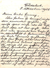 Brief an E. Martin