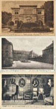 Ansichtskarten aus gemeinsamen Aufenthalten von A. Schweitzer und E. Martin in Bayreuth und Marbach a. N.