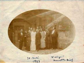 Hochzeit von Annette Dietz