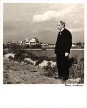 Von Erica Anderson signiertes Foto - Albert Schweitzer