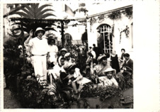Beschriftetes Foto - Erntedankfest mit Albert-Schweitzer-Double, Kaysersberg 1960