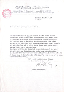 Einladung zur Albert Schweitzer Gedenkfeier am 19.1.68