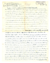 Brief von Albert Schweitzer an einen Mitarbeiter von Henry Holt & Company Publishers