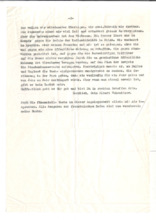 Abschrift der Seite 2 eines Briefes von Albert Schweitzer an Unbekannt