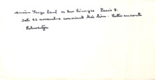 Telegrammtext von Albert Schweitzer an Serge Paul