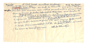 Skizze eines Vertrages mit einem Schwarzen von Albert Schweitzer