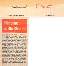 2 Zeitungsartikel zum Erscheinen des Buchs
