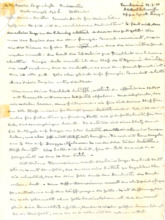 Eigenh. Brief mit Unterschrift