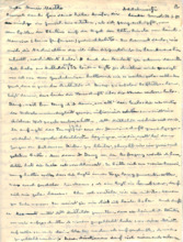 Eigenh. Brief mit Unterschrift