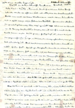 Eigenh. Brief mit Unterschrift