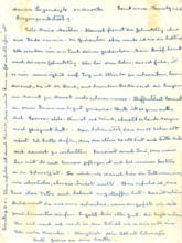 Eigenh. Brief mit Unterschrift