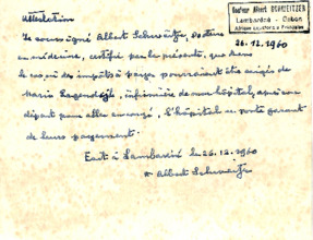 Eigenh. Brief mit Unterschrift