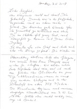 Brief von Dr. Harald Steffahn an Siegfried Neukirch