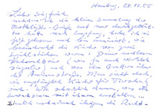 Brief von Dr. Harald Steffahn an Siegfried Neukirch