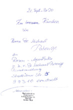Versandvermerk