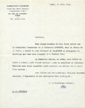 Brief von M.O. Didier an Siegfried Neukirch