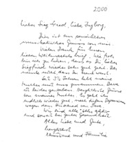 Brief von Christiane Engel an Siegfried Neukirch