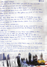 Brief von Laura Kühlert an Siegfried Neukirch
