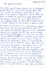 Brief von Maria Rullmann an Siegfried Neukirch