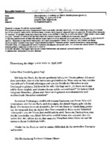 E-Mail von Prof. Salman Vikoev an Siegfried Neukirch