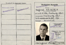Studentenausweis Pädagogische Hochschule Freiburg i. Br. für Siegfried Neukirch