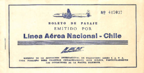Mitgliedsheft Flugschule in Chile