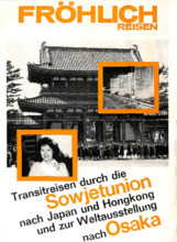 Sammlung Tickets für Rundreise zur Weltaustellung in Osaka