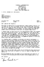 Brief von Hans Lambrich an Siegfried Neukirch
