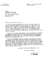 Brief von D. Martin Niemöller an Siegfried Neukirch