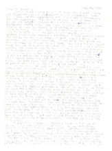 Brief (Typo) mit Unterschrift