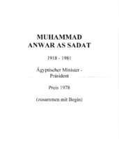 Brief von Mahmoud Abdel Nasser an Ulrike Gudrau
