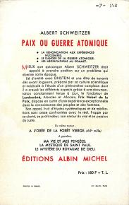 Paix ou guerre atomique