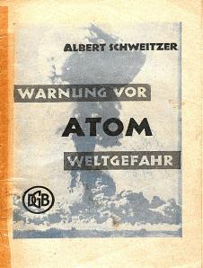 Warnung vor Atom Weltgefahr