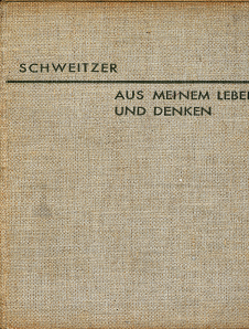 Aus meinem Leben und Denken