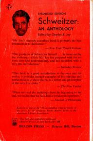 Albert Schweitzer ∙ An Anthology (Enlarged Edition)