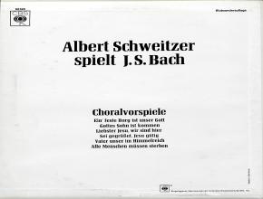 Albert Schweitzer spielt J. S. Bach