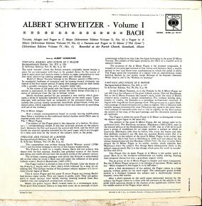 Albert Schweitzer - Bach Organ Music