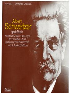 Albert Schweitzer spielt Bach