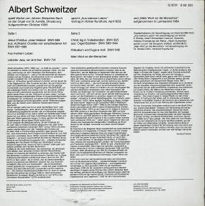 Albert Schweitzer - Mein Wort an die Menschen