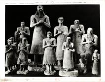 Sumerian group of statues from Abu Temple